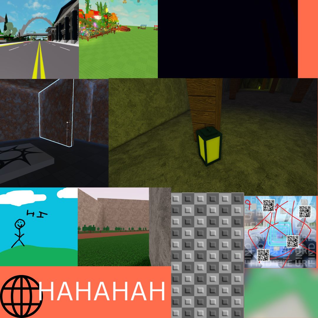 A block with a yellow glow
